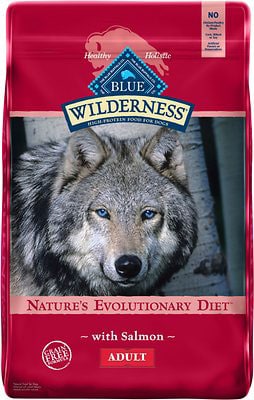 Blue Buffalo Wilderness Salmon Recipe Adult Dog Food