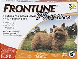 Frontline Plus for Dogs Small Dog