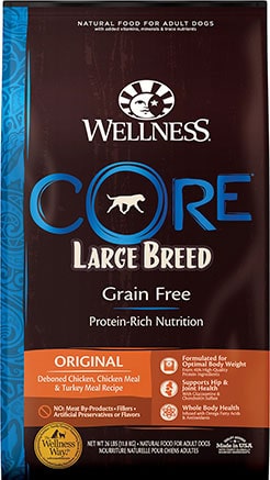 Wellness CORE Grain-Free Large Breed Chicken & Turkey Recipe Dry Dog Food