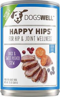 Dogswell Happy Hips Duck & Sweet Potato Stew Canned Dog Food
