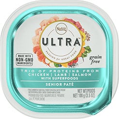 Nutro Ultra Grain-Free Trio Protein Chicken, Lamb, & Salmon Pate Wet Dog Food