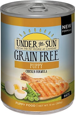 Under the Sun Grain-Free Puppy Chicken Formula Canned Dog Food