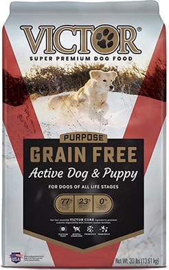 VICTOR Purpose Active Dog & Puppy Formula Grain-Free Dry Dog Food