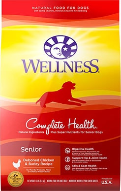 Wellness Complete Health Senior Deboned Chicken & Barley Dog Food