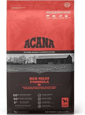 Acana Red Meat Formula Grain-Free Dry Dog Food