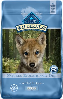 Blue Buffalo Wilderness Puppy Chicken Recipe Grain-Free Dry Dog Food