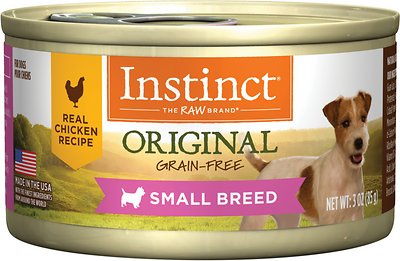 Instinct Original Small Breed Grain-Free Real Chicken Recipe Wet Canned Dog Food