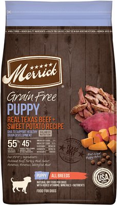 Merrick Grain-Free Real Texas Puppy Food