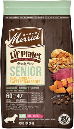 Merrick Lil’ Plates Grain-Free Chicken & Sweet Potato Senior Recipe