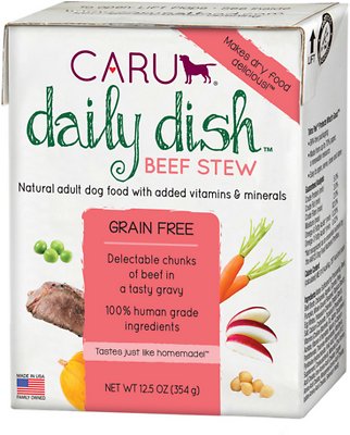 Caru Daily Dish Beef Stew Grain-Free Wet Dog Food