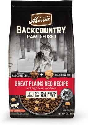 Merrick Backcountry Raw Infused Great Plains Red Recipe