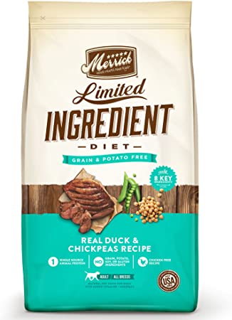 Merrick Limited Ingredient Diet Real Duck & Chickpeas Recipe