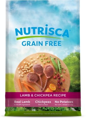 Nutrisca Grain-Free Lamb & Chickpea Recipe Dry Dog Food