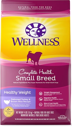Wellness Complete Health Natural Dry Small Breed Dog Food Small Breed Healthy Weight