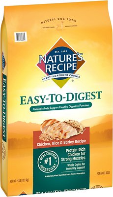 Nature's Recipe Easy-To-Digest Chicken, Rice & Barley Recipe Dry Dog Food