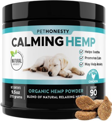 PetHonesty Hemp Calming Anxiety & Hyperactivity Soft Chews