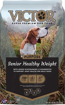 VICTOR Purpose Senior Healthy Weight Dry Dog Food