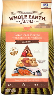 Whole Earth Farms Grain-Free Salmon & Whitefish Dry Dog Food