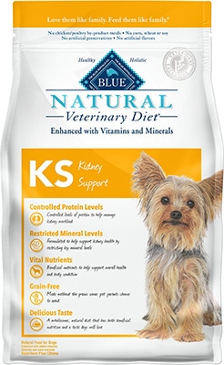 Blue Buffalo Natural Veterinary Diet Kidney Support Dry Dog Food