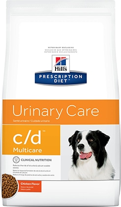 Hill's Prescription Diet c/d Urinary Care Multicare Chicken Flavor Dry Dog Food