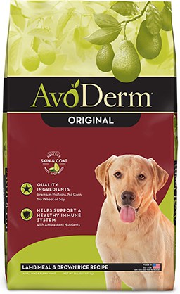 AvoDerm Original Lamb Meal & Brown Rice Recipe Adult