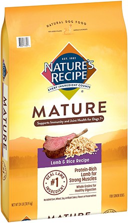 Nature's Recipe Mature Lamb & Rice Recipe