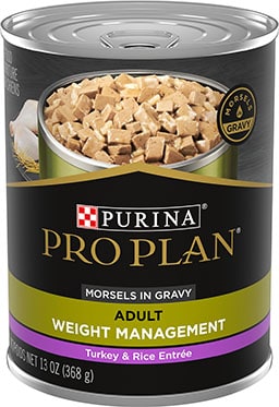 Purina Pro Plan Specialized Adult Weight Control Turkey & Rice Entree Canned Dog Food