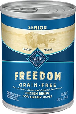 Blue Buffalo Freedom Senior Chicken Recipe Grain-Free Canned Dog Food