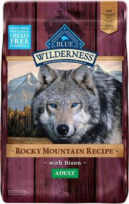 Blue Buffalo Wilderness Rocky Mountain Dog Food (Bison)