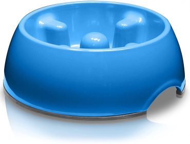 Dogit Go-Slow Anti-Gulping Dog Bowl