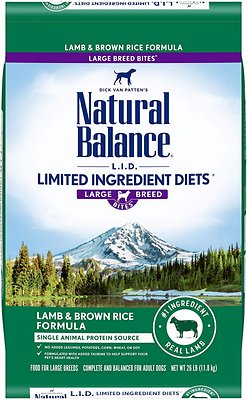Natural Balance Limited Ingredient Diets Lamb & Brown Rice Large Breed Dry Dog Food