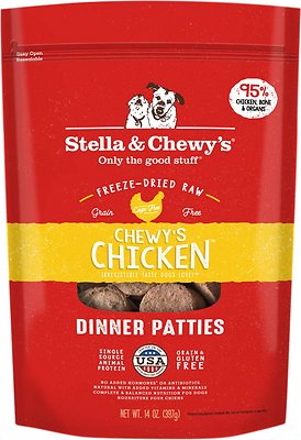 Stella & Chewy’s Freeze-Dried Raw Dinner Patties Dog Food