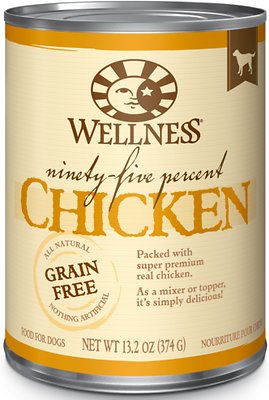 Wellness 95% Chicken Recipe Canned Food