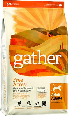 Gather Free Acres Recipe Organic Dry Dog Food