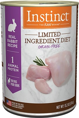 Instinct Limited Ingredient Diet Grain-Free Real Rabbit Canned Dog Food