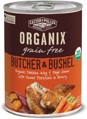 Organix Butcher and Bushel Organic Wet Dog Food