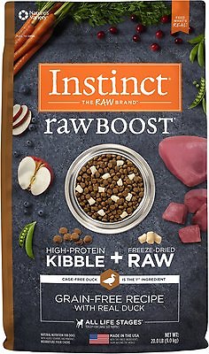 Instinct Raw Boost Grain-Free Recipe with Real Duck