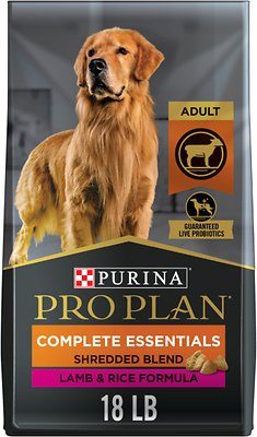 Purina Pro Plan Adult Shredded Blend Lamb & Rice Dry Dog Food