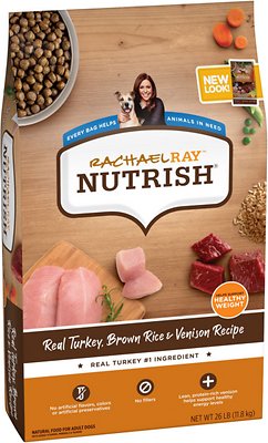 Rachael Ray Nutrish Real Turkey, Brown Rice & Venison Recipe