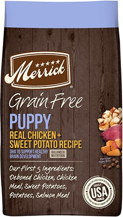 Merrick Grain-Free Puppy Chicken & Sweet Potato Recipe Dry Dog Food