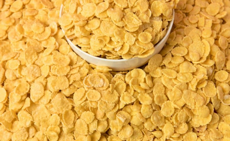 Tasty crispy corn flakes