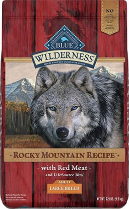 Blue Buffalo Wilderness Rocky Mountain Recipe with Red Meat Large Breed
