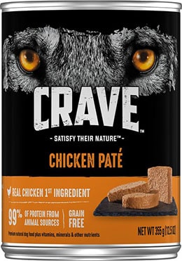 Crave Chicken Pate Grain-Free Canned Dog Food