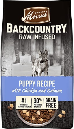 Merrick Backcountry Freeze-Dried Raw Puppy Recipe Grain-Free Dry Dog Food