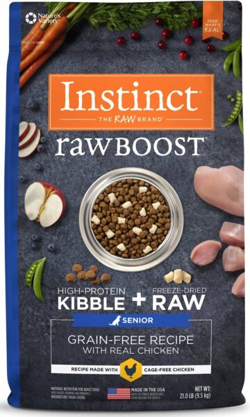 Instinct Raw Boost Grain-Free Senior with Real Chicken Recipe