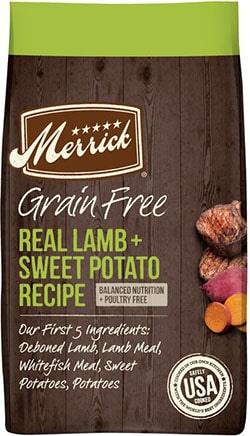 Merrick Grain-Free Real Lamb & Sweet Potato Recipe